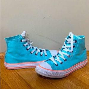 Girls High Top Chuck Taylor Converse